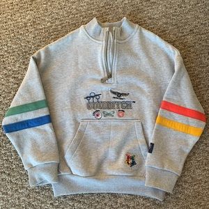 NWT Marks & Spencer HARRY POTTER Half Zip Sweatshirt Size 6-7